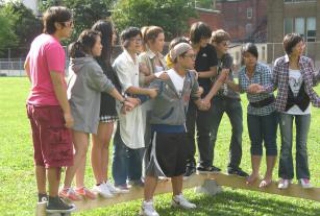 Students in Playground